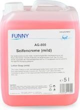 thumbnail of Funny Seifencreme, rosa, 5 Liter, ph-hautneutral, mikroplastikfrei