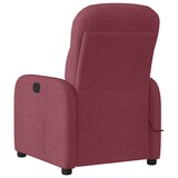 thumbnail of vidaXL Massagesessel Weinrot Stoff