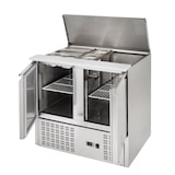 thumbnail of Saladette réfrigérée 2 portes avec plan de travail - 900 x 700 x 850 mm