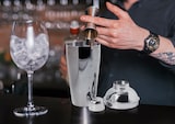 thumbnail of METRO Professional Shaker da cocktail con impugnature incassate, acciaio inox, 750 ml, argento