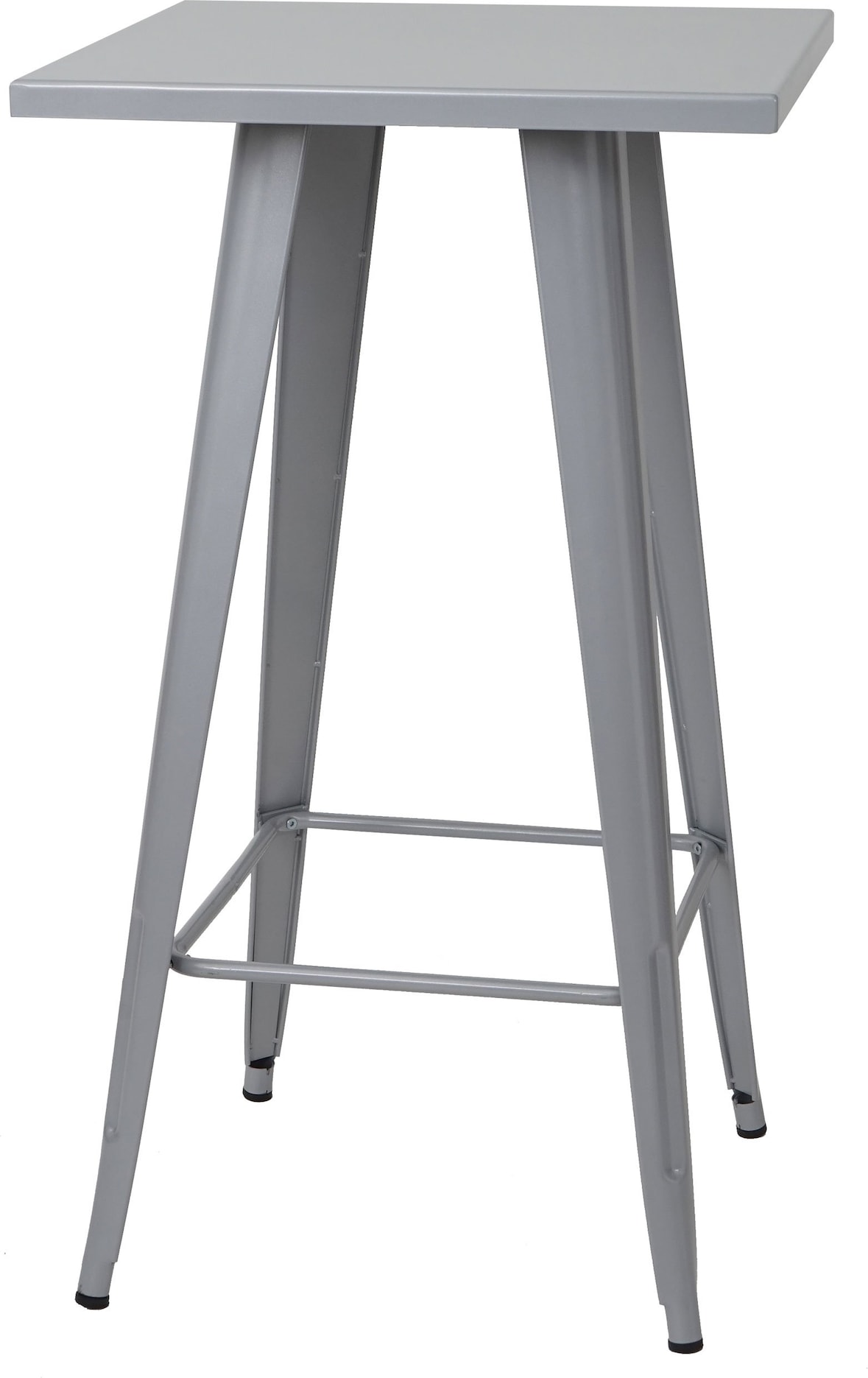 Stehtisch | HxBxT 105x60x60cm | Metall Industriedesign| Grau | Bistrotisch Bartisch