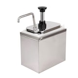 thumbnail of distributeur de sauce professionnel 2 litres – pompe inoxydable et boîtier inox