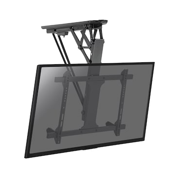 KIMEX - Soporte de techo motorizado plegable para TV 32