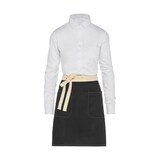thumbnail of SANTORINI - Contrasted Bistro Apron with Pocket: One Size / Caramel