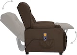 thumbnail of vidaXL Massagesessel Braun Kunstleder
