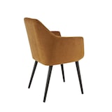 thumbnail of France Mobilier CHR Fauteuil hôtel restaurant Aline 59 x 63 x 87cm  -lot de 2-  Jaune gold