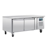 thumbnail of Polar Serie U 2-türiger GN-Kühltisch 214L