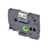 thumbnail of Brother TZe325 Cinta Laminada Original de Etiquetas - Texto blanco sobre fondo negro - Ancho 9mm x 8 metros