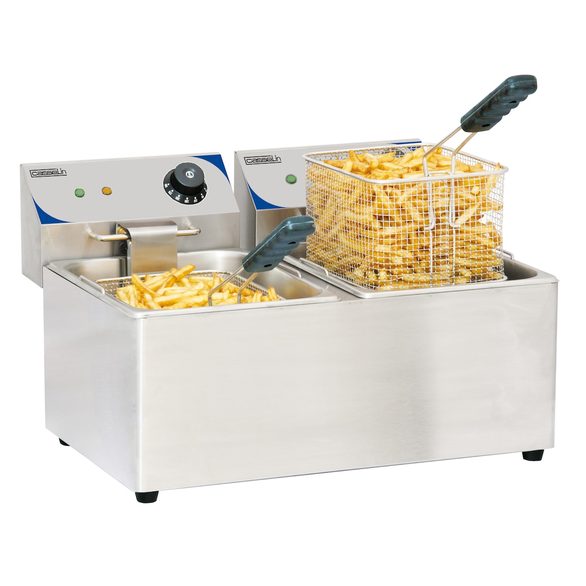 Friteuse électrique 2 x 8 litres CFE82 Casselin