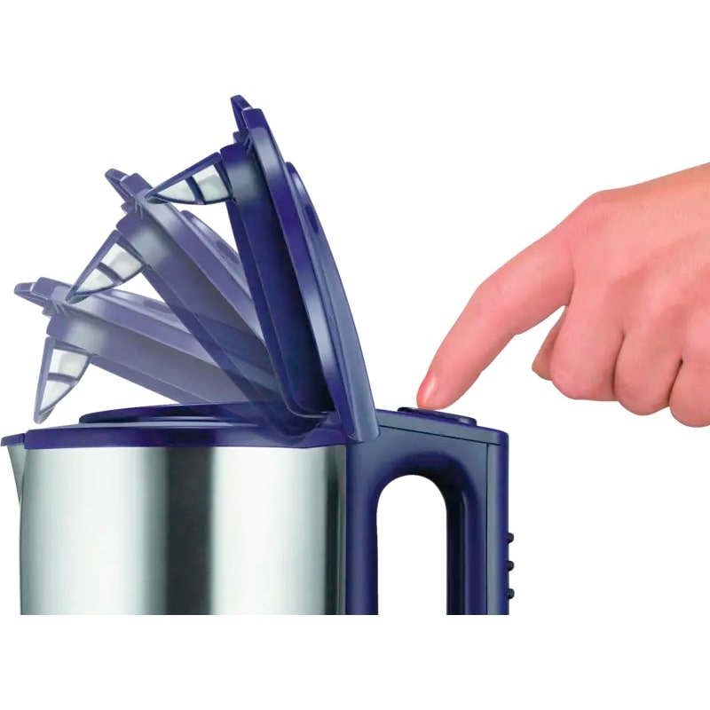 Unold 18018 Blitzkocher Edition Blue Wasserkocher Edelstahl-Blau