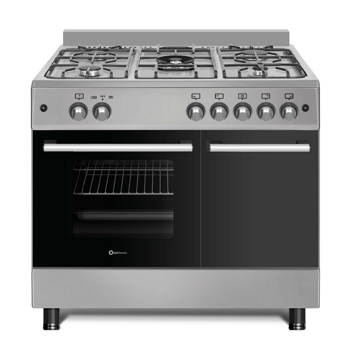 Solthermic Cozinha Gas Inox 90x60 Portabombona F9lt50g2i