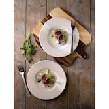 thumbnail of Churchill Weiß Keramik Bambus Essteller 27cm breit Gewinde