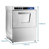 thumbnail of Lave Vaisselle Professionnel 50x50 Cm - Pompe de Vidange Intégrée