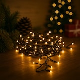 thumbnail of WellHome - Lichterkette mit 80 warmweißen LEDs mit 8 Funktionen und Timer - 3 Meter