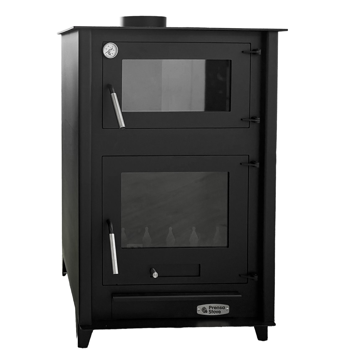 PRENSA STOVE - Estufa de Leña con Horno Modelo ETNA 13 kW