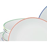 thumbnail of CreaTable Luna Color Line Color Line Tellerset 12-tlg Porzellan