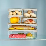 thumbnail of Glasslock Modular - Recipiente Rectangular de 1.2L en Vidrio Templado para Alimentos Frescos
