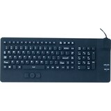 thumbnail of GENERIQUE Clavier avec trackpad en silicone rigide étanche USB noir