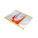 thumbnail of Bolsa 10 Fundas con indicador de color amarillo polipropileno extra, lomo reforzado, tamaño Folio, 16 taladros Grafoplás