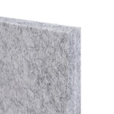thumbnail of 6er-Set Akustikwandpaneel HWC-L52, Wandpaneele Akustikplatten, schalldämmend 1qm Fläche 60x30cm ~ hellgrau