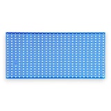 thumbnail of Pannello forato porta utensili da appendere a muro in acciaio 100x50 cm -  Blu