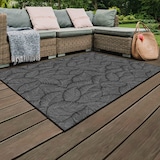 thumbnail of Tapis d'extérieur en polypropylène 120 x 170 cm noir
