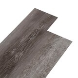 thumbnail of DELUKE® Vinylboden PVC-Dielen selbstklebend wasserfest 2mm Stärke Klebevinylboden Bodenbelag Laminatboden Dekor-Dielen Gestreifte Holzoptik, 5,02m²