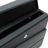 thumbnail of Helloshop26 - Portagiornali per cassetta postale di design in acciaio zincato verniciato a polvere antracite 16_0000089