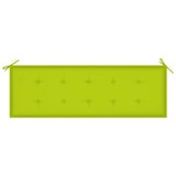thumbnail of vidaXL 3-Sitzer-Gartenbank mit Auflage 150 cm Massivholz Eukalyptus