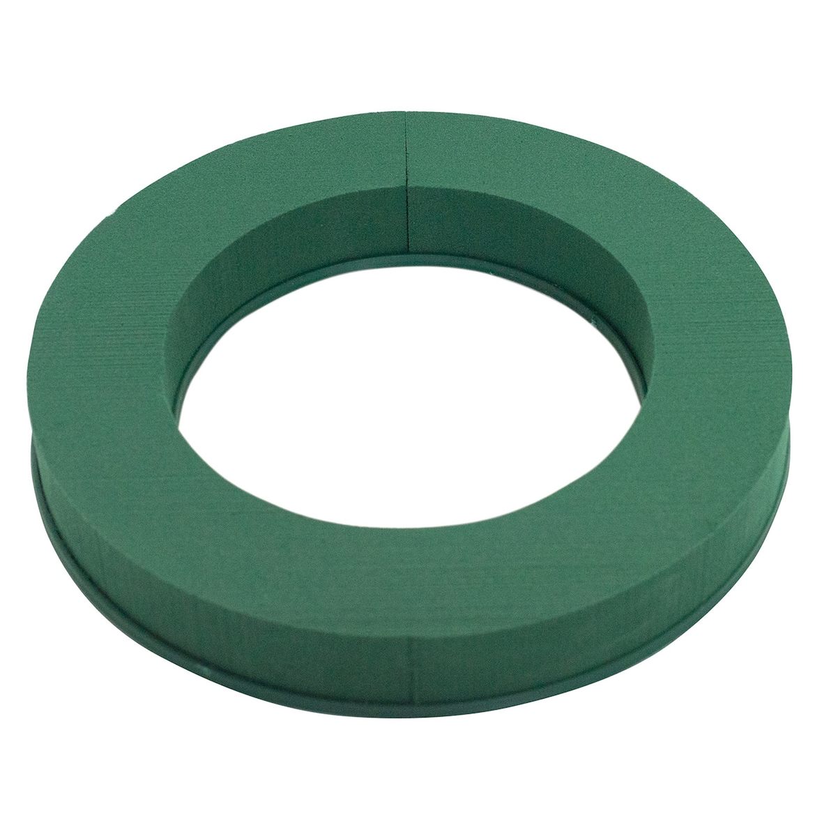Nass Steckschaum Kranz 25cm ringförmige Plastikunterlage Frischblumen Schnittblumen Steckmasse Steckschwamm Blumensteckschaum Ring Floristik Zubehör