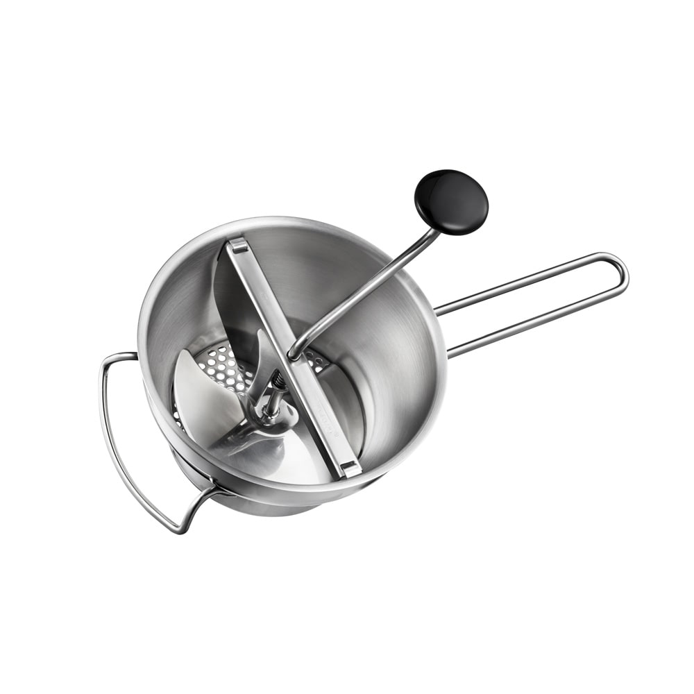 Moulin à légumes flotte lotte avec 3 disques Argent / Métallique Autre forme Acier Inoxydable (inox  Gefu 40.00x21.00 cm