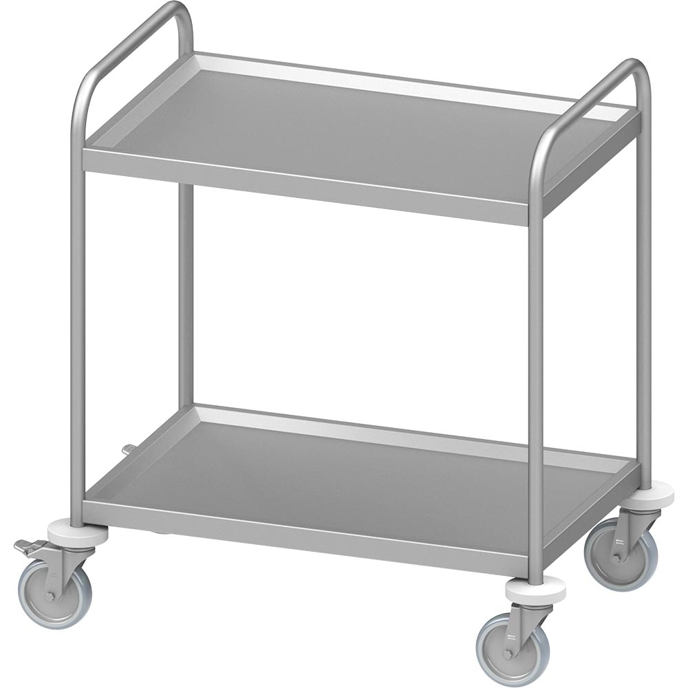 Stalgast Servierwagen "PRO" mit zwei Böden 970x755x950 mm, verschweißt