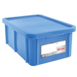 thumbnail of GILAC Bac renforcé HACCP 600 x 400 + couvercle - 35 L - Bleu G119810