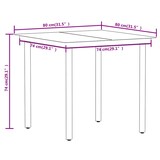 thumbnail of Helloshop26 - Juego de comedor de jardín exterior negro de 5 piezas 02_0013883