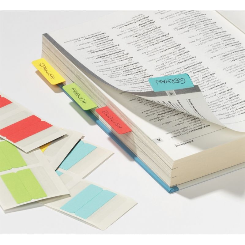 DURABLE Bande adhésive Quick Tab Duo, en PET, couleurs assorties