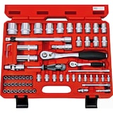 thumbnail of FAMEX 580-16 Profi Werkzeugkoffer 66-tlg - Ratschenkasten Steckschlüsselsatz - PROFESSIONAL