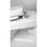 thumbnail of Wand WC Weiß Tiefspüler spülrandlos mit Softclose Sitz