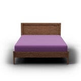 thumbnail of Benetton - Conjunto de 2 lençóis com elástico medindo 160x200cm + 30cm para uma cama de 1,60m na cor Rainbow Purple.