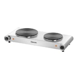 thumbnail of Réchaud inox électrique 2 feux, à poser, 2500 W, 220 V - MONO