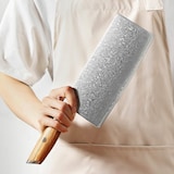 thumbnail of XinZuo - Damast-Hackbeil (chinesisches Kochmesser) - B37 Lan Serie