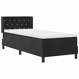 thumbnail of vidaXL Boxspringbett mit Kopfteil Schwarz 200 x 80 cm Samt