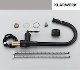 thumbnail of KLARWERK® JANA | Rubinetto Cucina Estraibile Acciaio Inox Nero Antico | Miscelatore Arco Alto | Rubinetto Gastro Alta Pressione 360° 2 Attacchi Gastro