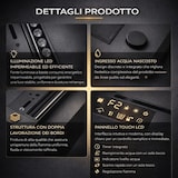 thumbnail of Lareira elétrica 3D a vapor de água com queimador incorporado L 100 DFVAPO100