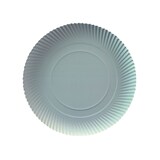 thumbnail of 200 weiße Pappteller Kuchenteller Imbissteller aus Recyclingkarton rund Ø 34 cm