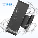 thumbnail of LED Fassadenleuchten Wandleuchte Eckig mit GU10 Fassung IP65 in Schwarz 2 Flammig mit Leuchtmittel Warmweiß