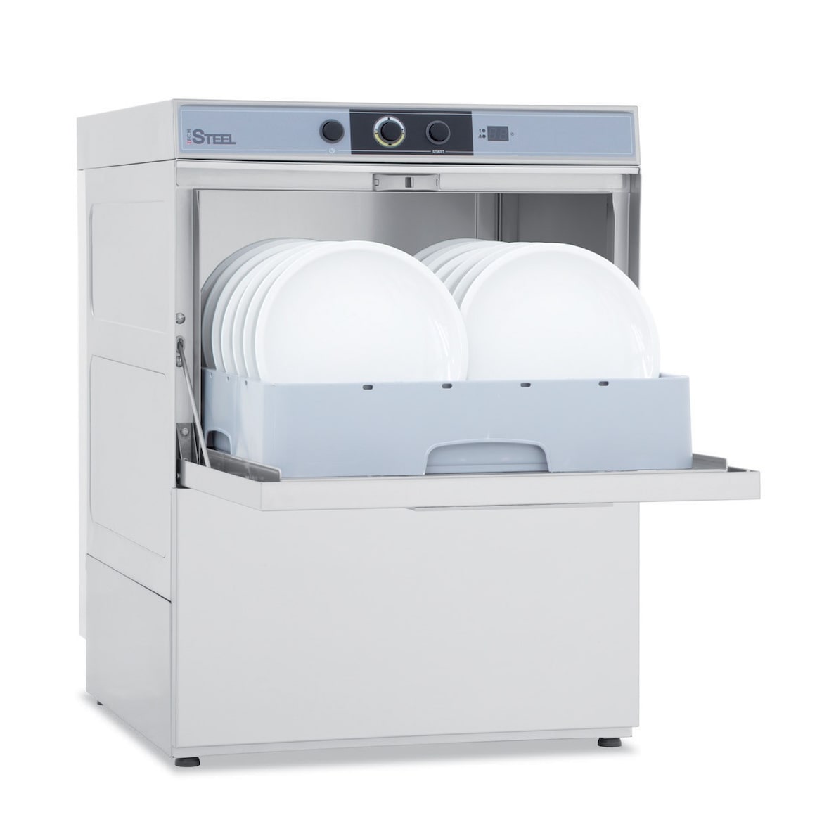 Lave Verre Professionnel avec adoucisseur 3,5 kW - 450 x 450 mm - STEEL350DGA - Colged