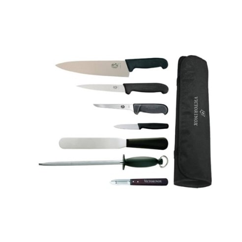 7-delige messenset van Victorinox, Hygiplas en Vogue