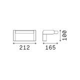 thumbnail of swipe ap, weiße schwenkbare wandleuchte, ideal lux