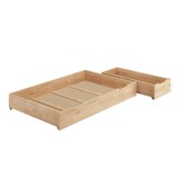 thumbnail of Bettkasten zweiteilig aus Buche als Staukasten für unsere Betten - Buche geölt - 90.10-BS32-geölt