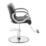 thumbnail of physa - Physa Physa Hove Fauteuil de coiffeur avec repose-pieds en T Noir 50-60 cm 180 kg Hauteur réglable